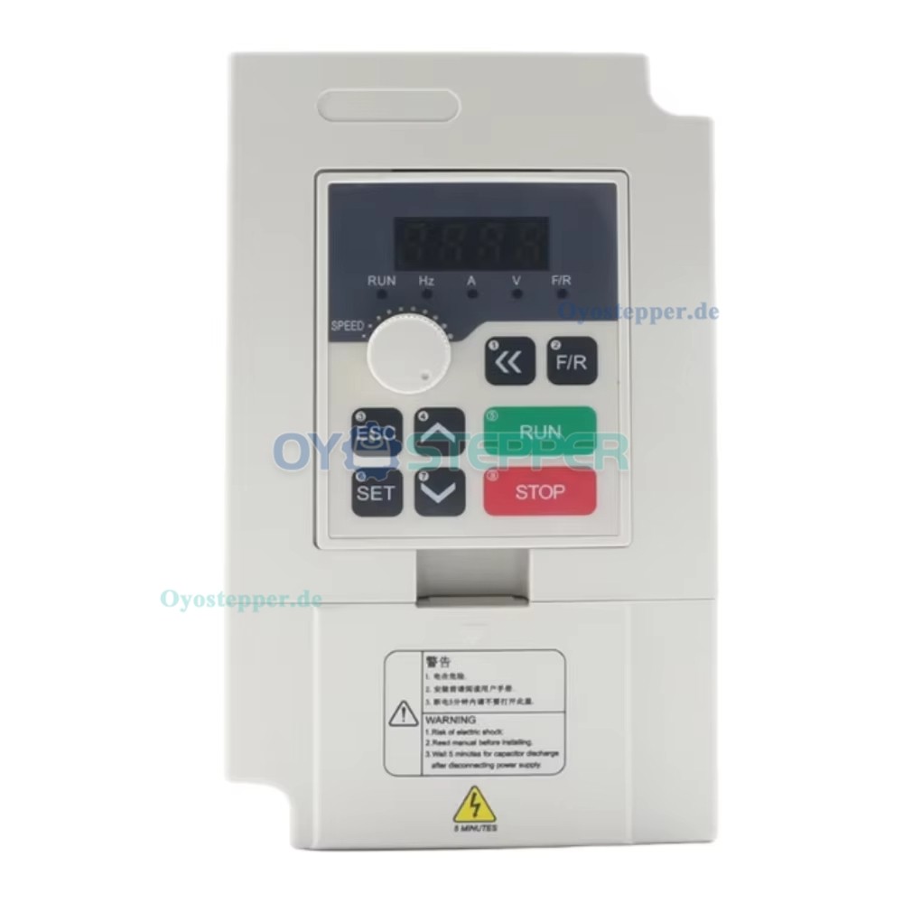 Luftgek&uuml;hltes CNC HF-Spindelset 1,5kW ER11 24000U/min mit VFD Frequenzumrichter